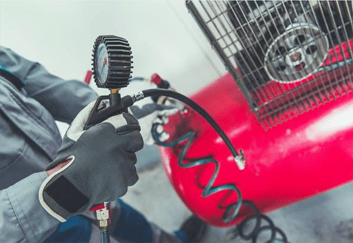 A photo about an air compressor